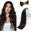 Sunny Hair I Tip Hair Extensions Human Hair,Remy Hair Extensions I Tips,Dark Brown I Tip Hair Extensions for Frequent Styling,22inch 50g