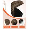 Sunny Hair 18inch 57g Micro Link Hair Extensions Human Hair Remy Microbead Hair Extensions Real Human Hair Black Balayage Brown Ombre Ash Blonde Micro Ring Hair Easy to Install