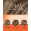 Sunny Hair Nano Bead Hair Extensions Human Hair Dark Brown Nano Ring Hair Extensions Invisible Nano Tip Hair Extensions Real Human Hair 20inch 50g
