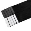 Sunny Hair Tape in Hair Extensions Human Hair 12inch Hair Extensions Real Human Hair Tape in Extensions for Women Solid Black Virgin Hair Natural Straight Skin Weft Double Sided Tapes 20Pcs 30g