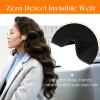 Sunny Hair Butterfly Hair Extensions Natural Black Genius Weft Human Hair Extensions Double-Sided Seamless Invisible Weave PU Weft with Micro Hand-Tied Look for Women 20Inch 100G(#2-Darkest Brown)