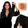 Sunny Hair Butterfly Hair Extensions Natural Black Genius Weft Human Hair Extensions Double-Sided Seamless Invisible Weave PU Weft with Micro Hand-Tied Look for Women 20Inch 100G(#2-Darkest Brown)