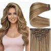 Clip-2 #P10/16 Golden Brown Highlighted Dark Golden Blonde