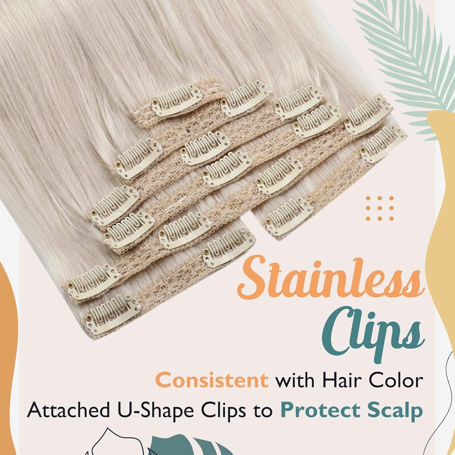 imageSunny and Ve Sunny Itip Hair Extensions and Human Hair Ponytail Blonde 22inch 170G