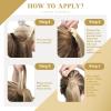 [2 Packs Bundle] Sunny Hair Wire Hair Extensions 18in 80g+Ve Sunny Ponytail Hair Extension 80g 16inch #2/2/6