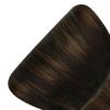 Bundle 2Packs Tape in Hair Extensions and Ponytail Hair Extensions Dark Brown 20inch 80G