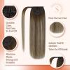 Bundle 2Packs Wire Hair Extensions 80g and Ponytail Hair Extensions #3822 14inch 80g