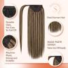 Bundle 2Packs Wire Hair Extensions Brown 80G Ponytail Hair Extensions #P4/27 14inch 80G