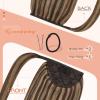 Bundle 2Packs Wire Hair Extensions Brown 80G Ponytail Hair Extensions #P4/27 16inch 80G