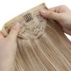 Sunny Clip in Hair Extensions and Human Hair Ponytail #1622 22inch Starter Kit
