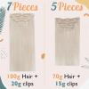 [Sunny and Ve Sunny] Itip Hair Extensions and Human Hair Ponytail Blonde 14inch 150G