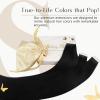 [Sunny and Ve Sunny] Tape in Hair Extensions and Human Hair Ponytail Black 14inch 130G