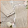 [Sunny and Ve Sunny] Tape in Hair Extensions and Human Hair Ponytail Blonde 16inch 130G