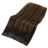 [Sunny and Ve Sunny] Wire Hair Extensions and Human Hair Ponytail Brown 18inch 160G