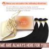 Sunny Ktip Hair Extensions Bundle with Tape in Hair Extensions Color#1 Jet Black18inch 50g+50g