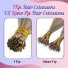 Sunny Tape in Hair Extensions 50G 20pcs with Itips Hair Extensions Blonde Highlight 60S/50G 18inch