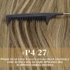 Ve Sunny 14″ Bundle: Brown Tape in Human Hair Extensions 50g + Brown Clip in Extensions Real Human Hair 100g, Dark Brown Highlights Caramel Blonde, Human Hair Extensions, Total 150g 14inch