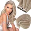 Sunny Tape in Hair Extensions #18/613 20in Bundle Wire Hair Extensions Same Color 20inch 50g+100g