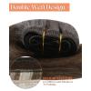 [2 Packs Bundle] Sunny Hair Tape in Hair Extensions Balayage 18inch 50g + Sew in Hair Extensions Brown Balayage 20inch 100g