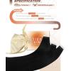 [2 Packs Bundle] Sunny Hair Tape in Hair Extensions Human Hair Black 18inch Plus 20inch Total 2 Packs 100g