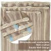 2Packs Sunny Tape in Hair Extensions and 3pcs Clip in Hair Extensions Ash Blonde 70g