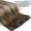 2Packs Sunny Tape in Hair Extensions and 3pcs Clip in Hair Extensions Brown Blonde 70g