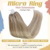 [Achieve any style you desire] Sunny Tape in Hair Extensions and Micro Human Hair Extensions Blonde Highlight 50G 22Inch
