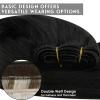 [Only $22 for One 70g Hair Extensions] 120g Black Human Hair Extensions Bundle Tape Hair Extensions 20inch and Sew in Hair Extensions 12inch