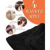 Pack of 2 Easy Style Changes Sew in Hair Extensions Bundle Tape in Hair Extensions Jet Black
