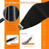 Sunny Hair 20Pcs 30g 12inch Black Human Hair Extentions Bundle Tape in Hair Extensions with Human Hair Brown Tape Extensions 2 Packs