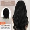 Sunny Hair 22inch 155G Black Clip in Hair Extensions with Tape in Hair Extensions Human Hair Pack of 2