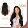 Sunny Hair Clip in #1B Bundle with Tape in 18inch 50g+120g