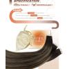 Sunny Hair Tape in Hair Extensions Color#2/2/6 Darkest Brown Ombre Medium Brown Balayage 18inch Bundle with Color#4/4/27 Dark Brown Root to Caramel Blonde Balayage18inch