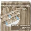 Sunny Tape in Hair Extensions and 3pcs Clip in Hair Extensions Blonde Highlights 70g