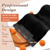 Two Packs of Sunny Wire Hair Extensions and Tape in Hair Extensions Jet Black #1 18 Inch