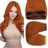 Sunny 120g Human Hair Extensions Sew in Copper 20inch