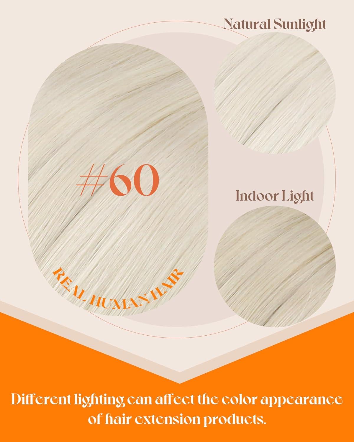 imageSunny Hair 50g 24 Inch I Tip Blonde Hair Extensions Human Hair LongLasting Invisible Itips for Women with Busy Schedules Maintains Color for Multiple Events and Formal Occasions