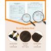 Sunny Hair 22 Inch I Tip Human Hair Extensions, Dark Brown Balayage Ash Brown with Highlight, Natural Bead Design, for All-Day Wear at Work Conferences and Charity Events, 50g