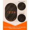 Sunny Hair 22 Inch I Tip Human Hair Extensions, Dark Brown Balayage Ash Brown with Highlight, Natural Bead Design, for All-Day Wear at Work Conferences and Charity Events, 50g