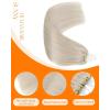 Sunny Hair 20 Inch Blonde Micro Link Human Hair Extensions, 50g Soft Beaded Hair Strands, Designed for Women with Thinning Hair, Provides Natural Fullness for Formal Occasions and Evening Events