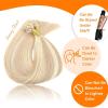 Sunny Hair 18 Inch U Tip Hair Extensions, Highlight Blonde, Soft K Tips, Easy to Comb, Natural Transition, Reduces Brassiness for Wedding Receptions and Anniversary Dinners, 50g