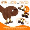 Sunny Hair 20inch K Tips Hair Extensions Human Hair Auburn Ktip Human Hair Extensions Add Volume 50g