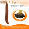 Sunny Hair 20inch K Tips Hair Extensions Human Hair Auburn Ktip Human Hair Extensions Add Volume 50g