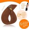 Sunny Hair 20inch K Tips Hair Extensions Human Hair Auburn Ktip Human Hair Extensions Add Volume 50g