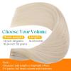 Sunny Hair Invisible Injected Tape in Hair Extensions Bleach Blonde, 24inch 20Pcs 50g Real Human Hair for Women, Hand Sewn Natural Hair Extensions for Natural Volume and Glossy Shine