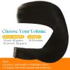 Sunny Hair Invisible Injected Tape in Hair Extensions Human Hair, Darkest Brown 50g 16inch 20Pcs, Invis Edge Tape, Seamless Straight Hair Extensions for a Fuller Look