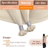 Sunny Hair 20 Inch Keratin Tip Human Hair Extensions, Platinum Blonde, Soft K Tip Design, Provides Natural Length and Fullness for Evening Parties, Celebrations, and Social Gatherings, 50g