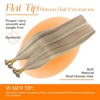 Sunny Hair Flat Tip Hair Extensions Ash Blonde Highlight Golden Blonde Keratin Tips Hair Eextensions 22inch Remy K Tip Hair Extensions Effortless Highlights 50g