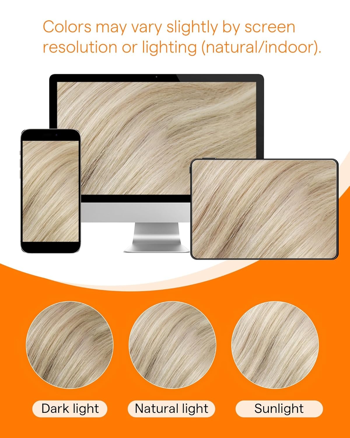 imageSunny Hair 22 Inch Microlink Hair Extensions Ash Blonde Balayage Platinum Soft Micro Beads for Women with Fine Hair Adds Volume for Wedding Receptions and Holiday Parties 50g