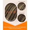 Sunny Hair 16 Inch I Tip Hair Extensions Real Human Hair, Medium Brown Balayage Caramel Blonde Mix, for Women with Naturally Dark Hair, Blends Highlights for Professional Events, 50g